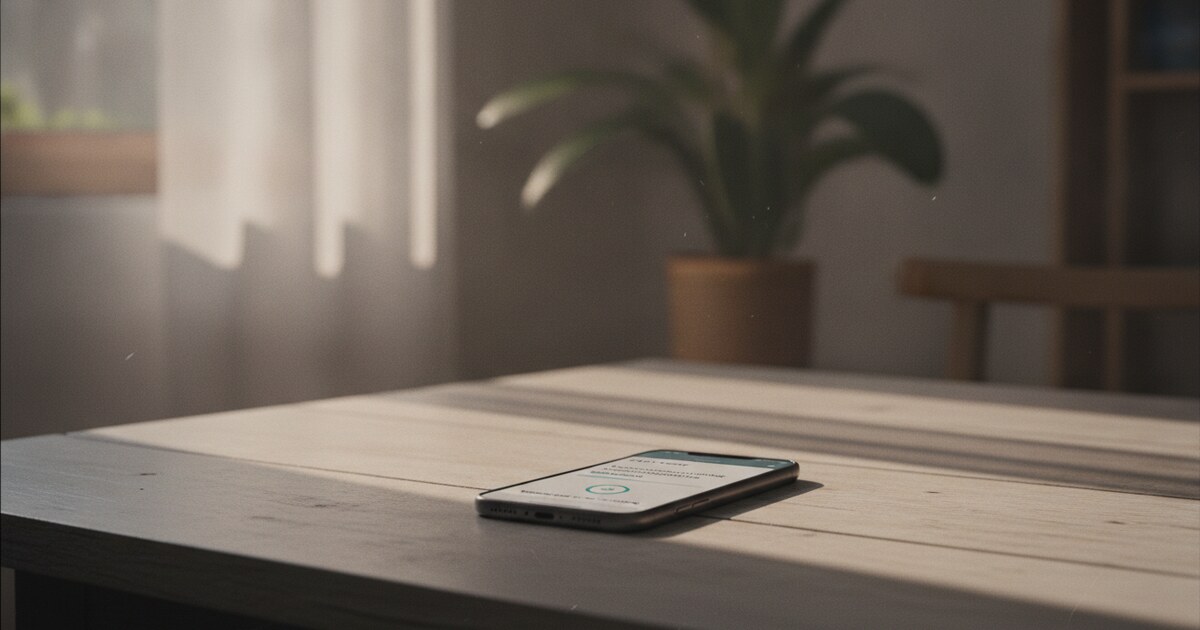 Smartphone showing Bible app with daily verse widget and reading plan options for new believers