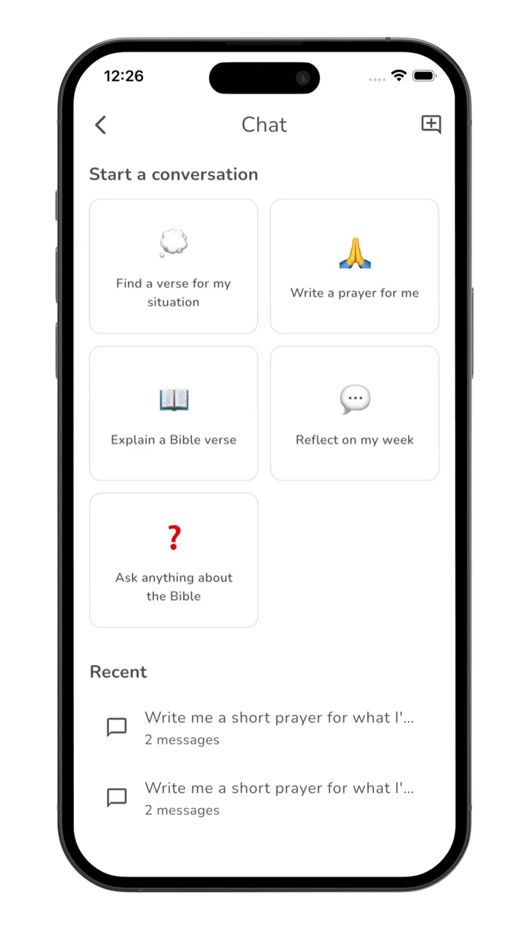 Find Verses For Your Life — Psalmo Bible widget app screenshot